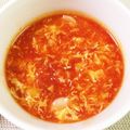 いさりんご's cooksnap of when they made ふわふわたまごの中華トマトスープ.