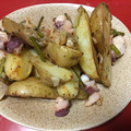クックXC7WPF☆'s cooksnap of when they made 簡単！タコとじゃがいものガーリック炒め.
