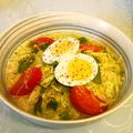 龍青空ママ's cooksnap of when they made たっぷり野菜の、あっさり塩らーめん.