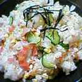 ぽんぽあーる's cooksnap of when they made 鮭ちらし寿司.
