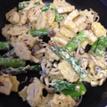 nursemam's cooksnap of when they made ズッキーニとちくわぶ＊マヨカレー炒め.