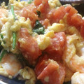 ラビオレンジ's cooksnap of when they made アスパラとエビとトマトの卵炒め.