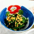 SP♪'s cooksnap of when they made ほうれん草のピーナッツ和え.