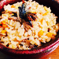 ゆみ〜ん's cooksnap of when they made サンマときのこの炊き込みご飯.