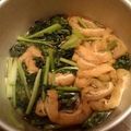 sachiko824's cooksnap of when they made めんつゆで簡単♪小松菜と油揚げのさっと煮.