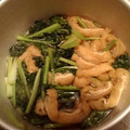 sachiko824's cooksnap of when they made めんつゆで簡単♪小松菜と油揚げのさっと煮.