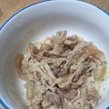ひとみ02's cooksnap of when they made 簡単♪あまから牛丼.
