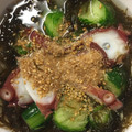 ララコママ's cooksnap of when they made タコと胡瓜のもずく酢.
