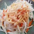 北斗7's cooksnap of when they made 大根サラダ　辛子明太子マヨソース.