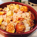 クックBAIO2V☆'s cooksnap of when they made 栗の下処理〜栗ご飯♪.