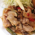 イヴォンヌスキー's cooksnap of when they made 豚肉とニンニクの芽の黒酢はちみつ醤油炒め.