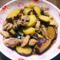 あきにゃんだ's cooksnap of when they made 鶏肉とさつまいもの煮物♡.