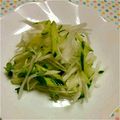 めみたん☆'s cooksnap of when they made 大根・きゅうりの細切りサラダ.