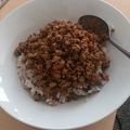 macchan219's cooksnap of when they made 子供大好き♡簡単ゴマそぼろ丼.