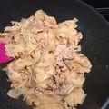 エマママ's cooksnap of when they made 豚バラと蓮根の味噌ﾊﾞﾀｰ炒め.
