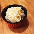 二角形's cooksnap of when they made 簡単あと1品！タラコと白滝の副菜。弁当も.