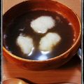 matsuma's cooksnap of when they made もっちもちおからできなこ団子とぜんざい.