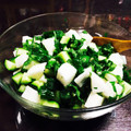 光ちゃん大好き's cooksnap of when they made きゅうりと長芋の大葉和え♪♪.