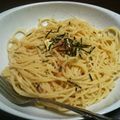 いっちゃん234's cooksnap of when they made 超☆簡単 明太子スパゲッティ.