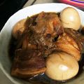 monteverde's cooksnap of when they made 脂さっぱり トロトロ豚の角煮＠圧力鍋.