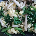 ハスカップ8886's cooksnap of when they made 小松菜と卵のオイスターソース炒め.