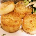 momocookin's cooksnap of when they made 超簡単♪チンして焼くだけ大根ステーキ.