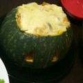 rena0107's cooksnap of when they made ミニかぼちゃとなすのハロウィーングラタン.
