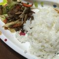 toujours＊'s cooksnap of when they made 牛肉のヨシダソース炒め.