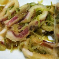 ばぶﾁｬﾝ's cooksnap of when they made 揚げないイカで❀ちょっぴり和風マリネ❀.