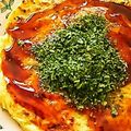 ユーロン's cooksnap of when they made イカ天入り★納豆とオクラのふわふわお焼き.