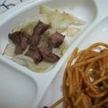 airi777's cooksnap of when they made シンプルに★牛キャベ(*´∇｀*).