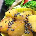 のりこ523's cooksnap of when they made 飴がカリっと大学いも.