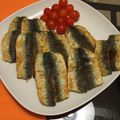 yurirei's cooksnap of when they made フライパンで☆鰯の竜田揚げ＆骨せんべい♪.