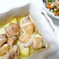 ruruyun's cooksnap of when they made 鶏肉とジャガイモのオーブン焼き♪.