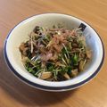 ○mimimi○'s cooksnap of when they made しめじとカイワレだけなんですけどね♡.