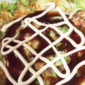 ♪kanapon♪'s cooksnap of when they made ツナとキャベツのピカタお好み焼き風.