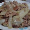 ６姫ママ's cooksnap of when they made 豚肉と玉ねぎのポン酢炒め.