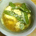 ミッチッチ's cooksnap of when they made 絹さやと新玉ねぎの卵とじ.