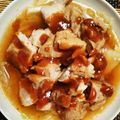 ひーちゃんママ♪'s cooksnap of when they made 簡単✿柔らか～い❀中華蒸し✿酢鶏.