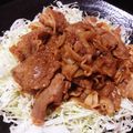 auoo's cooksnap of when they made ★豚のしょうが焼き★簡単＆激安＆満腹★.