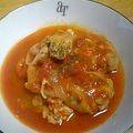 ミッチッチ's cooksnap of when they made ルクルーゼで手羽元のトマト煮込み.