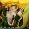mksuger's cooksnap of when they made ほうれん草とベーコンのバター炒め.