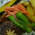 桃山いちご's cooksnap of when they made 秋野菜の焼きびたし～紅生姜で～.