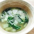 kaokaofood's cooksnap of when they made ブロッコリー茎とじゃが芋の中華スープ.