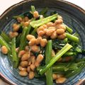 ステルトミチル's cooksnap of when they made こまつなっとぉー。.