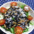 miyuki12's cooksnap of when they made ☆水菜とひじきのマヨおろし納豆サラダ☆.