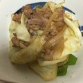 ☆みーい☆'s cooksnap of when they made 豚コマとキャベツの簡単オイスター甘酢炒め.