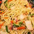 メロンクロームソーダ's cooksnap of when they made 白菜ベーコン 彩り綺麗な塩焼きそば 簡単.