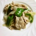 バウンド's cooksnap of when they made 豚肉のピーマンと長葱の粒マスタード炒め♪.