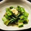 あん１８５１'s cooksnap of when they made 四角豆のお浸し.
